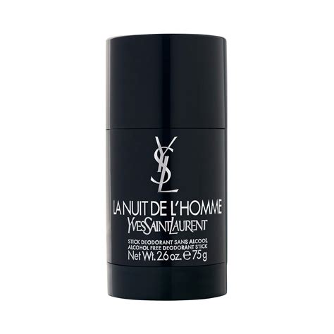 yves saint laurent la nuit de l'homme deo stick|Lanuit De L'Homme by Ysl Deodorant Stick 2.6 oz .